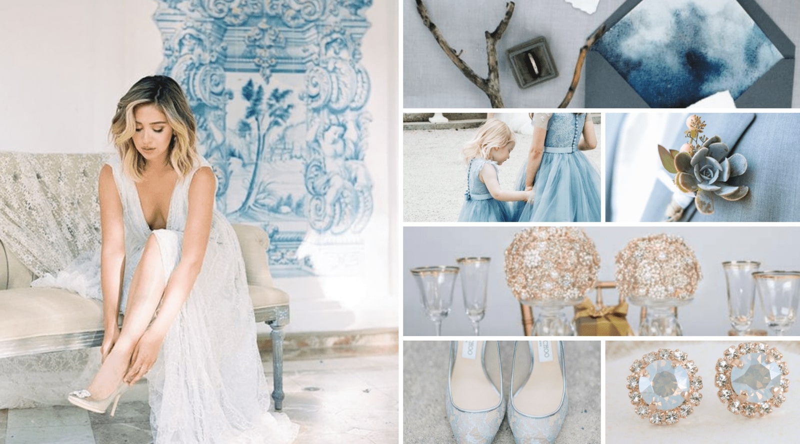 Dusty Blue Wedding Inspiration
