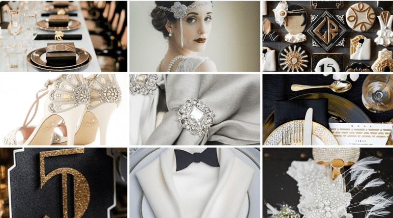 Great Gatsby Wedding Theme Inspiration