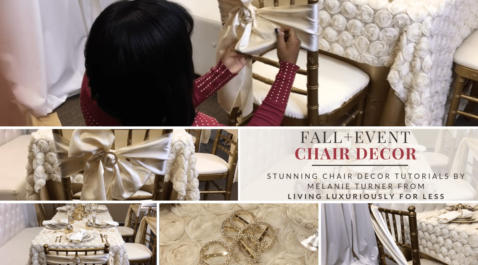 Melanie Turner Chair Decor Tutorial