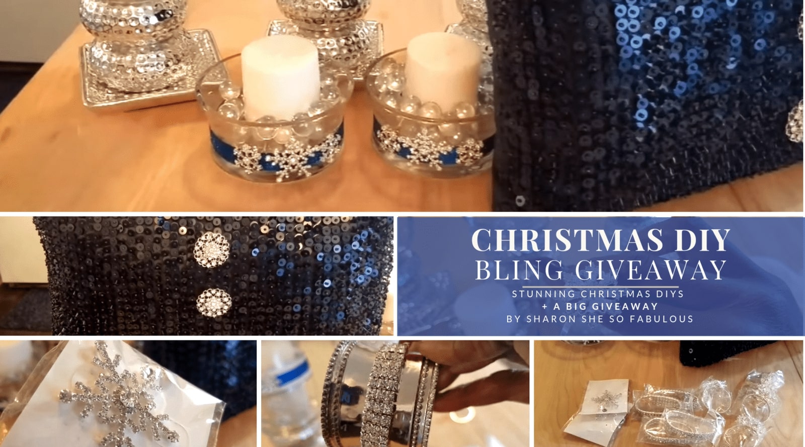 Christmas DIYs and a Giveaway With Sharon She So Fabulous