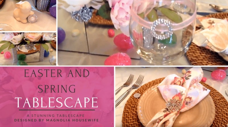 Easter + Spring Tablescape by Magnolia Housewife