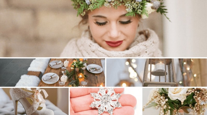 winter wedding theme