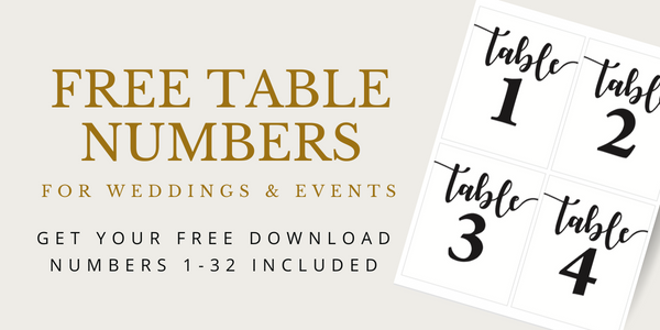 Free Printable Table Numbers - Totally Dazzled free-printable-table-numbers-totally-dazzled