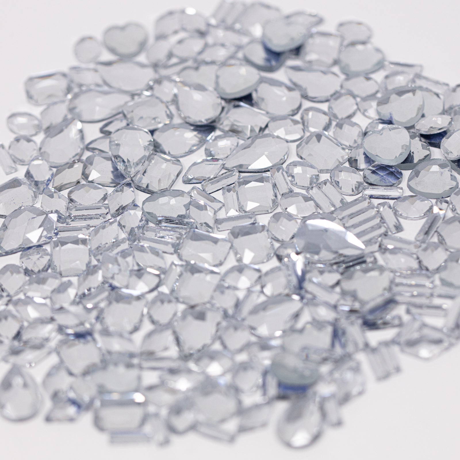 Clear Stone Fancy Shape Variety Pack - 6 Shapes