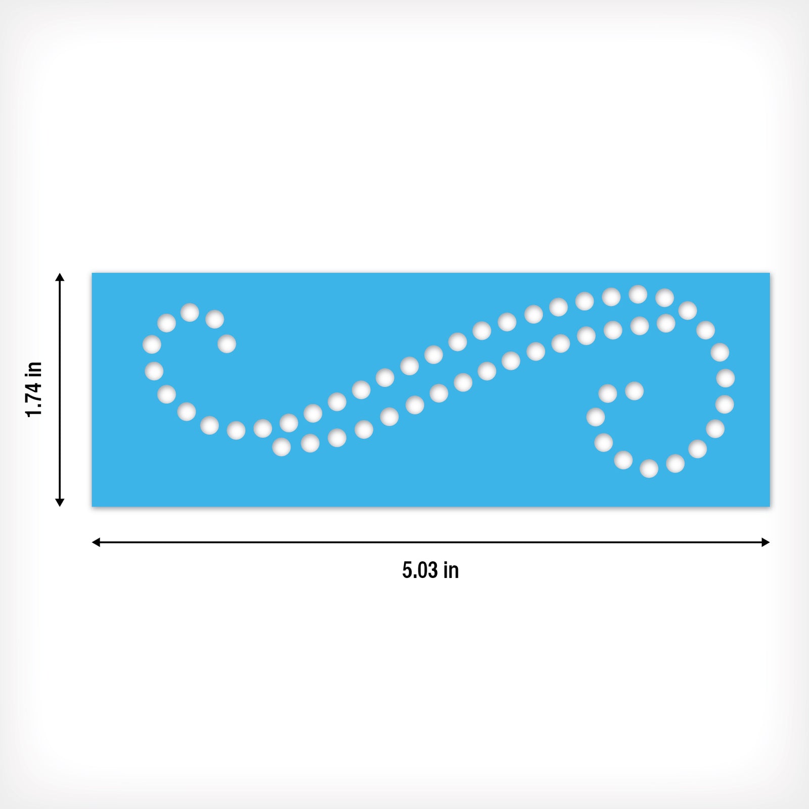 Flourish Rhinestone Stencil Set of 7 | Only $3.56