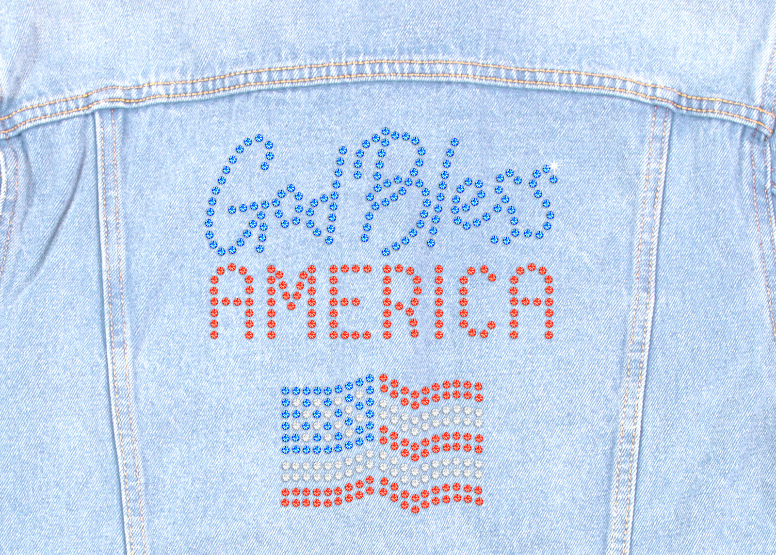 God Bless America Stencils |Set of 5