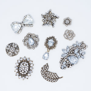 Bulk Vintage Brooches and Embellishments