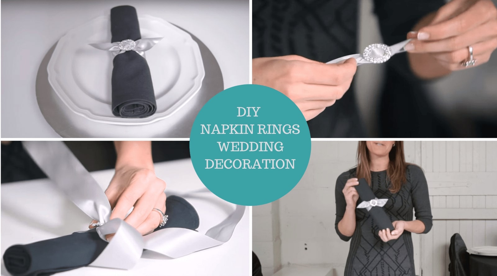 DIY Napkin Ring Wedding Décor Tutorial