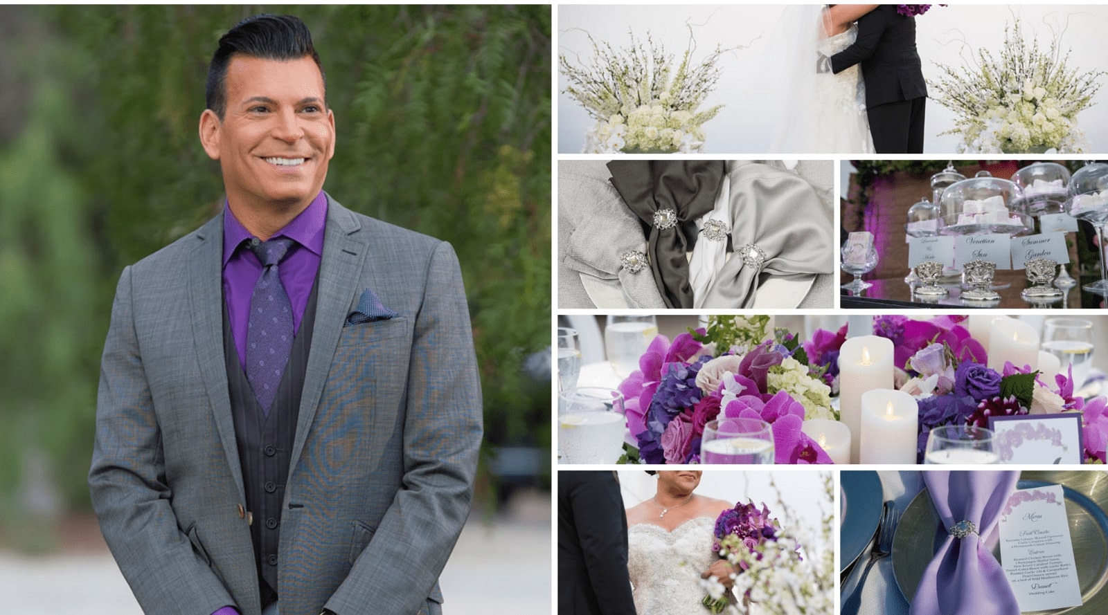 David Tutera CELEBrations Totally Dazzled at Kim Cole s Wedding