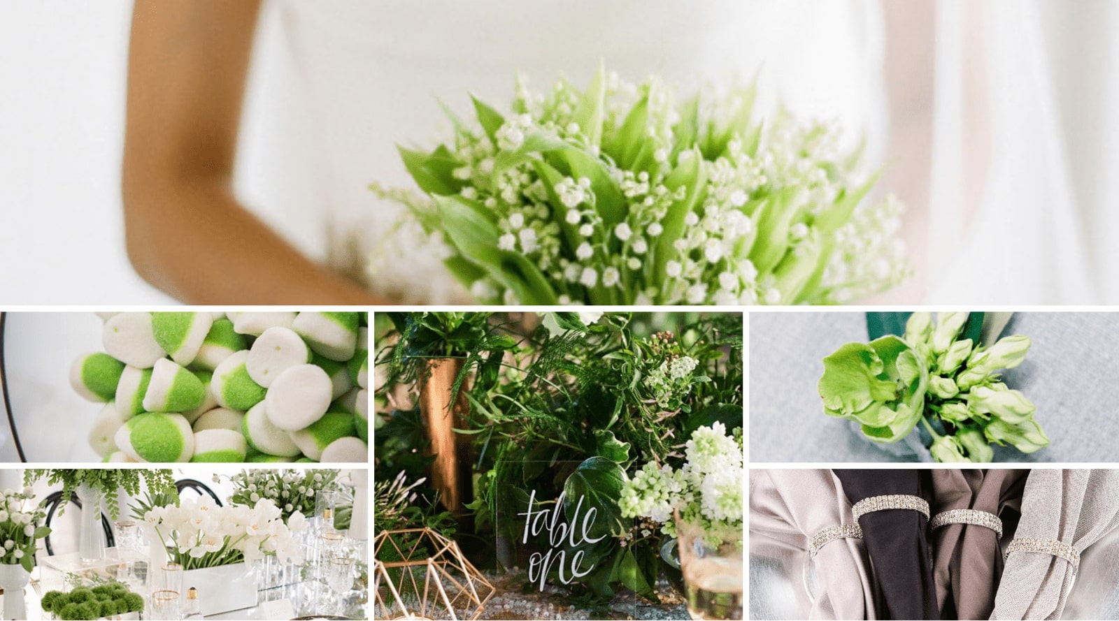 Pantone Color of the year 2017 - Greenery Wedding Inspiration