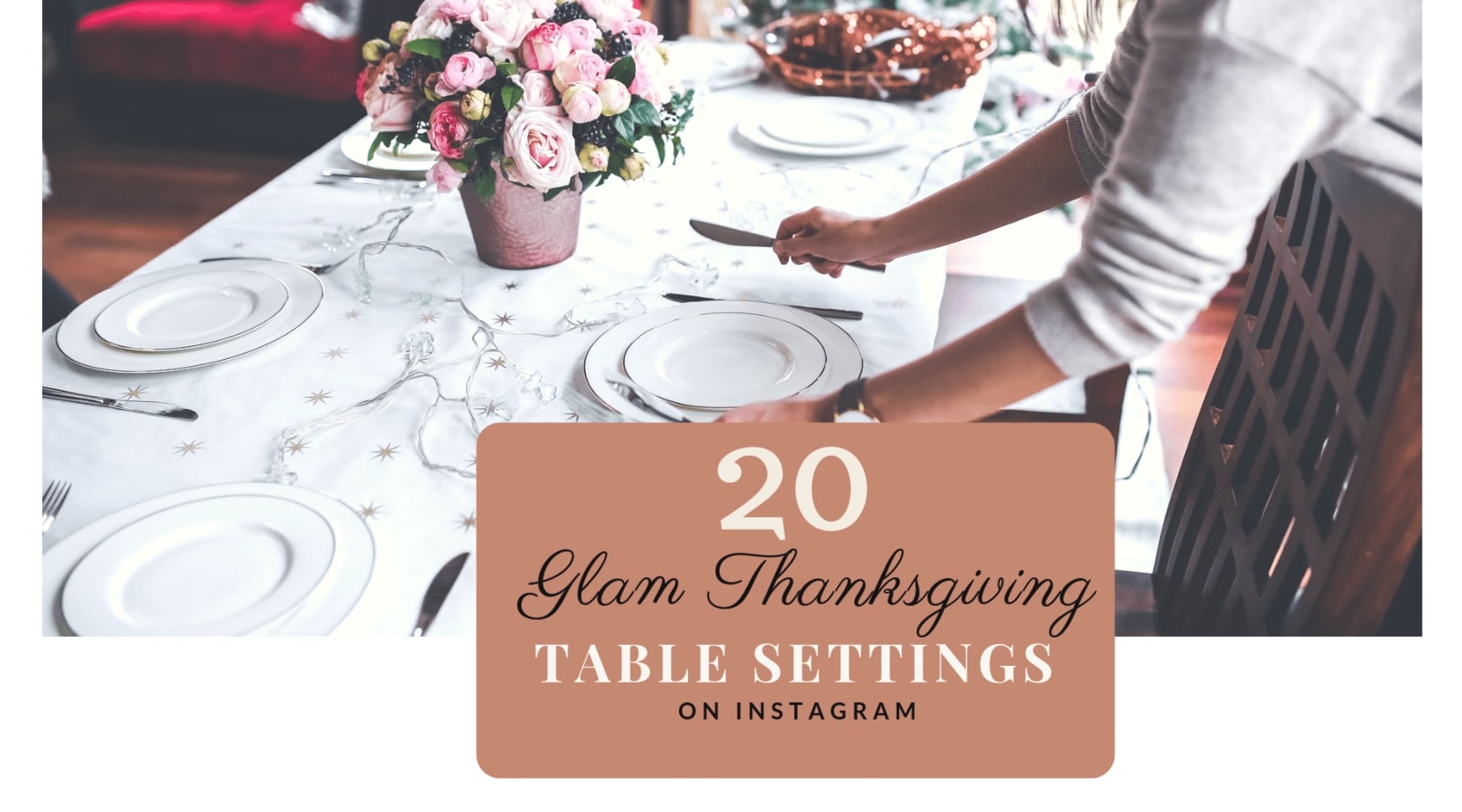 thanksgiving table setting