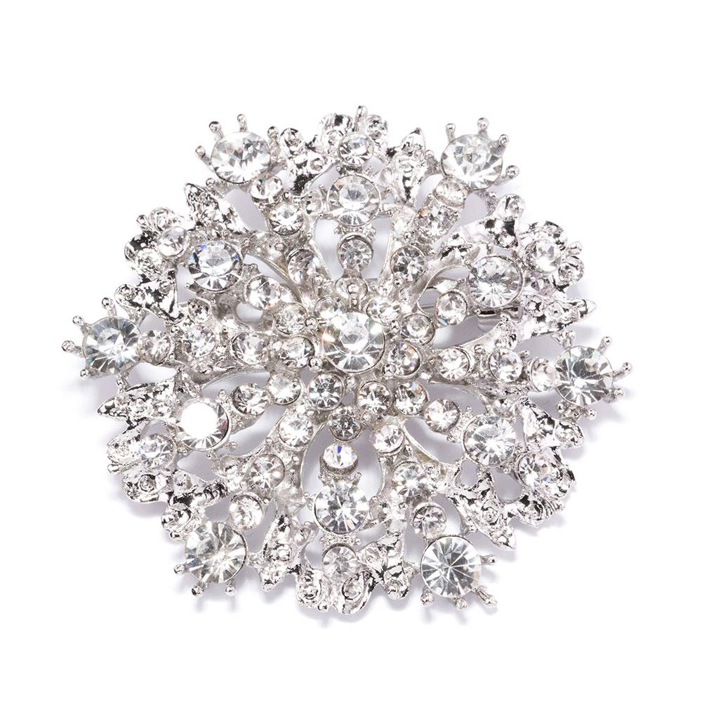 Rhinestone Brooches, Buckles and Flat Backs