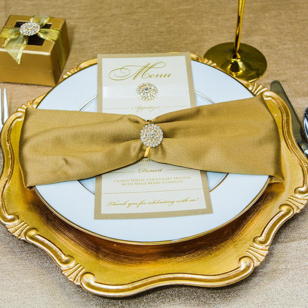 Totally dazzled napkin rings discount