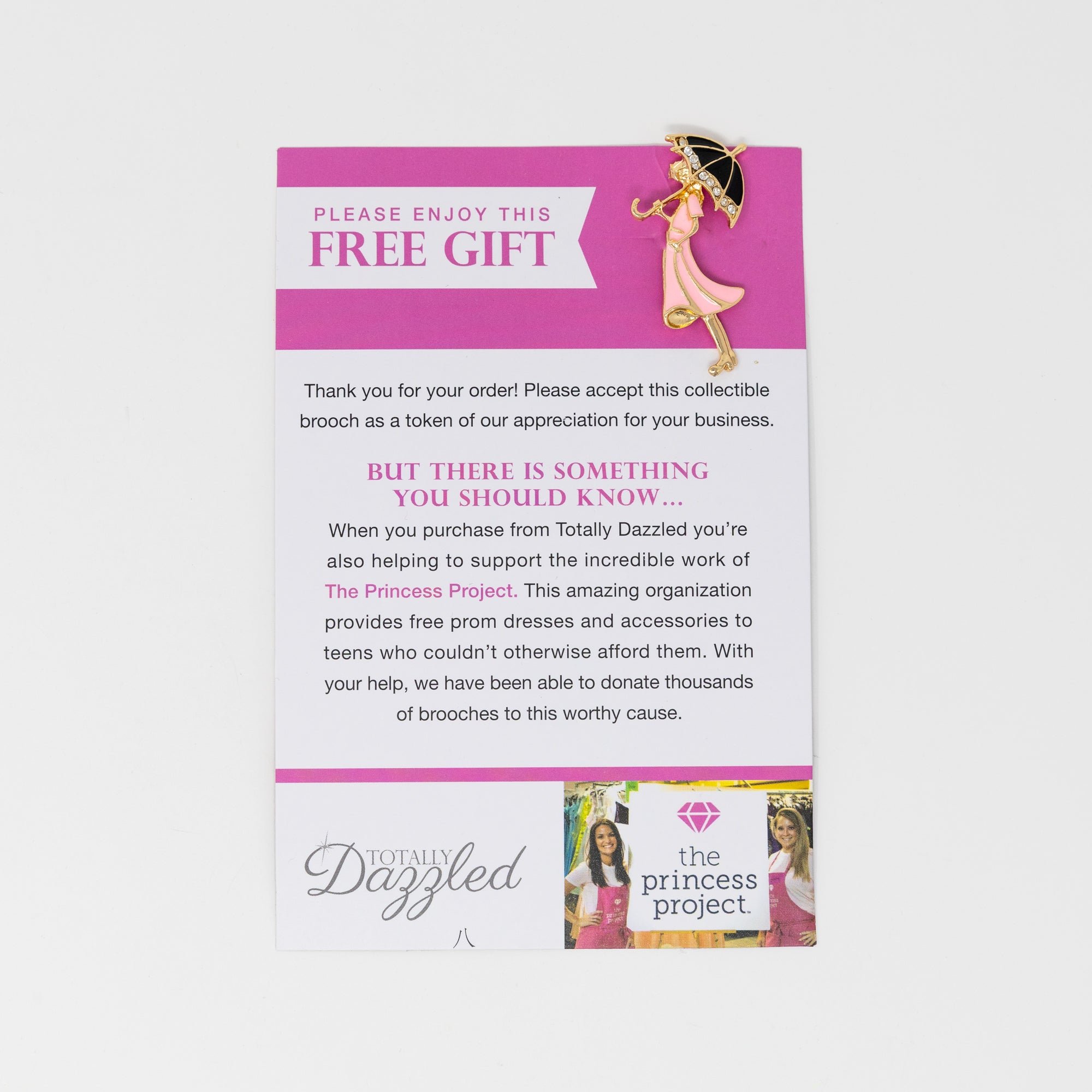 Free Collectible Pin April