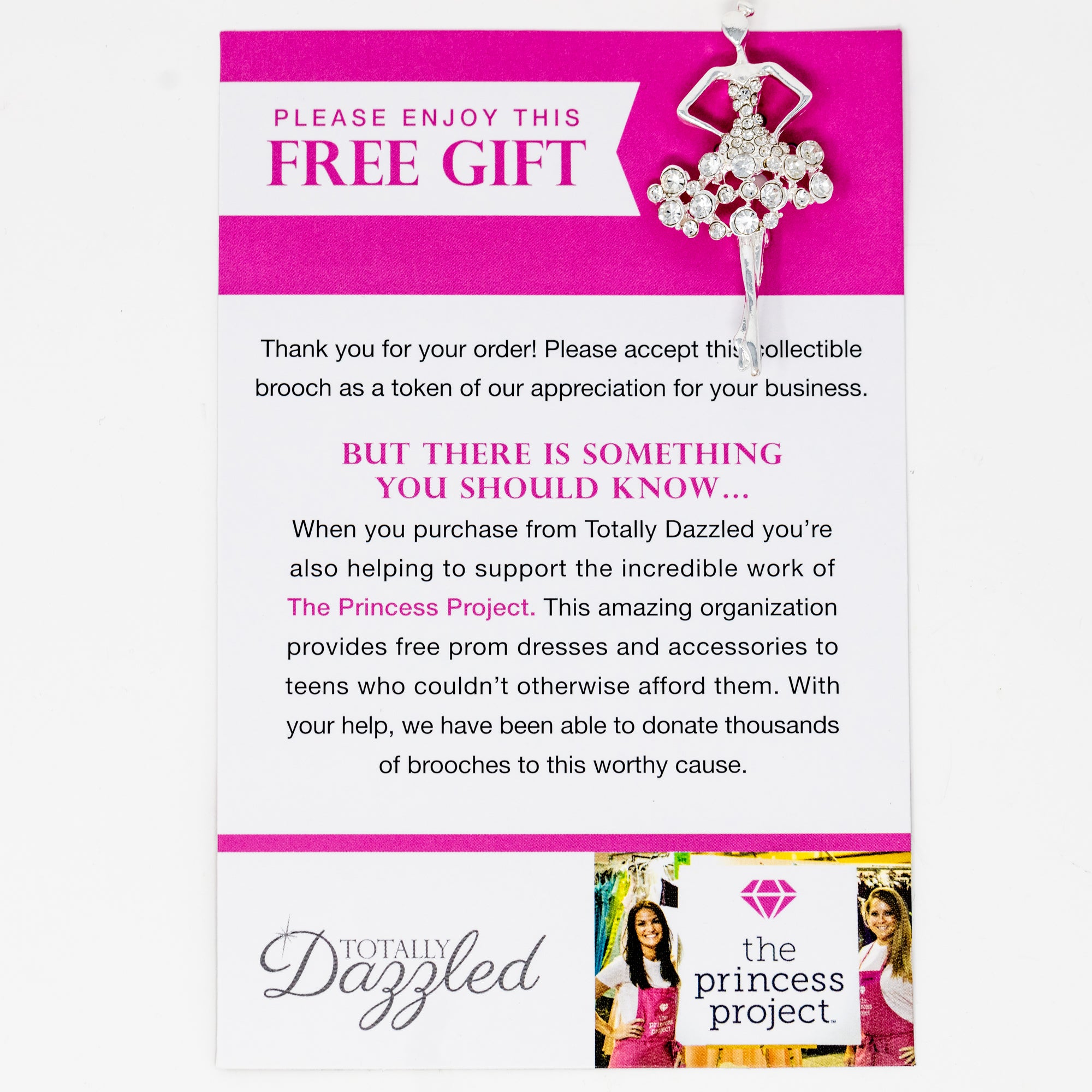 Free Collectible Pin August
