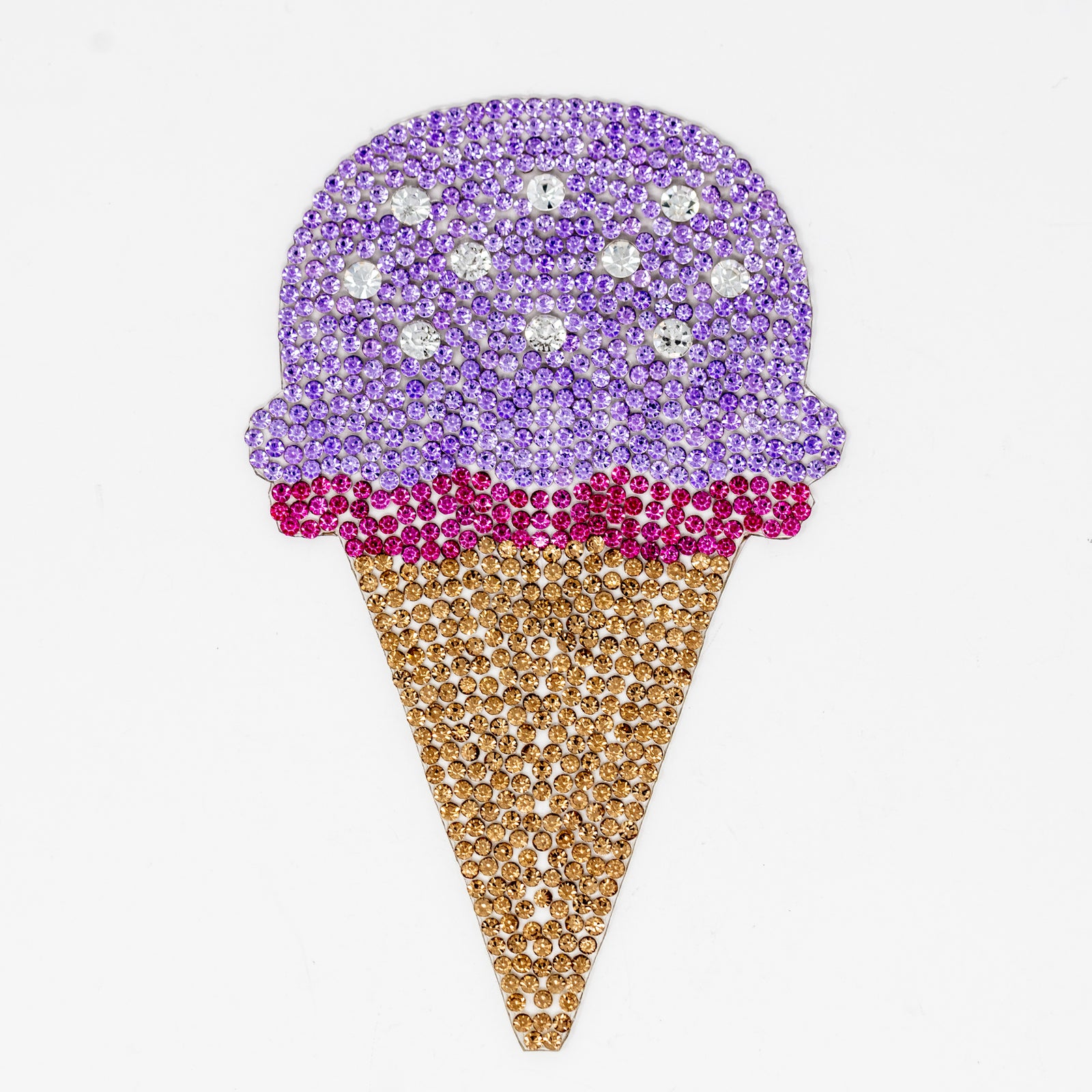 Pretty Purple Ice Cream Applique
