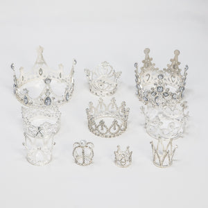 Mini Crowns Pack Silver