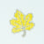 Yellow Leaf Applique