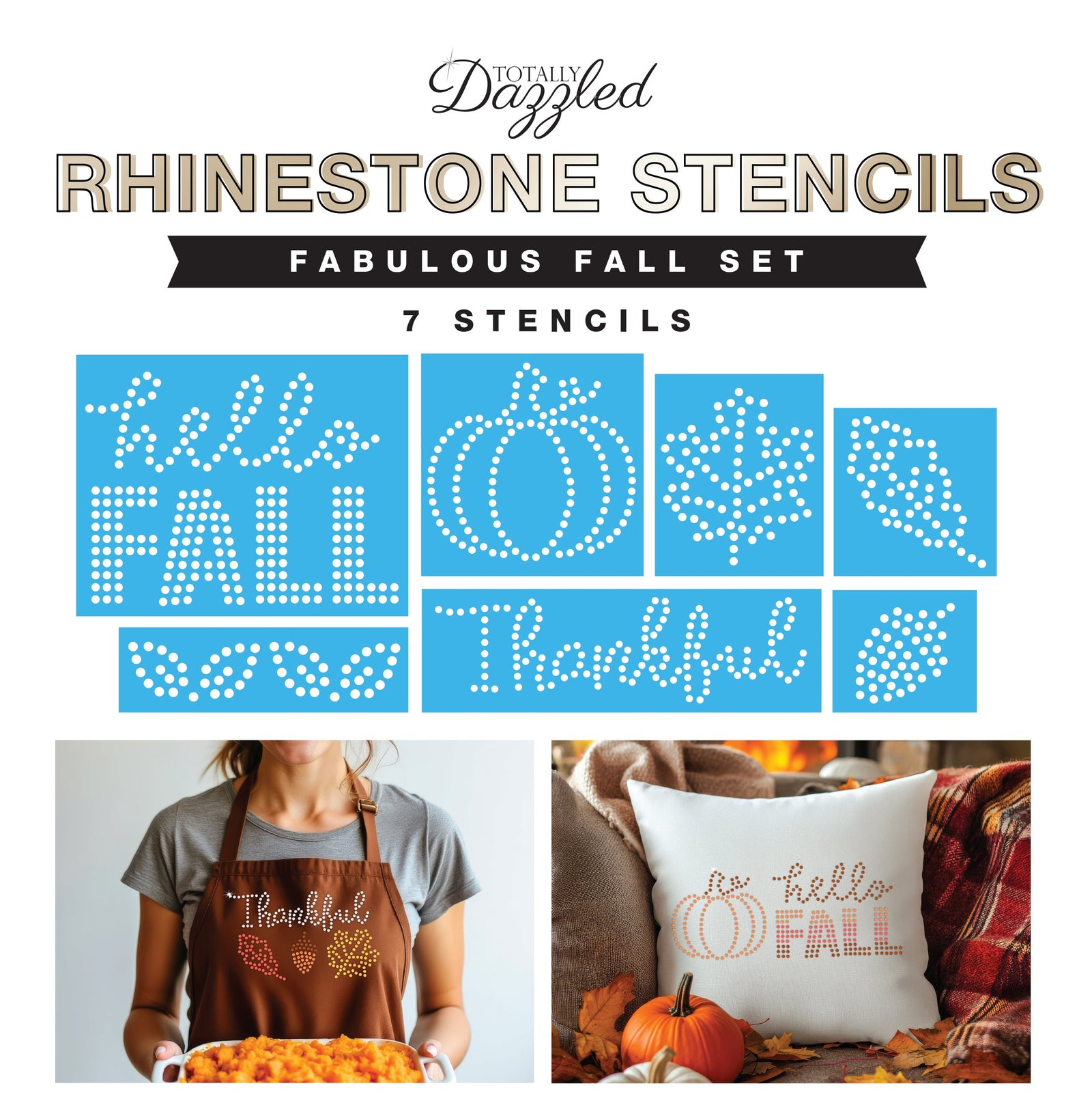 Fabulous Fall Stencils |Set of 7