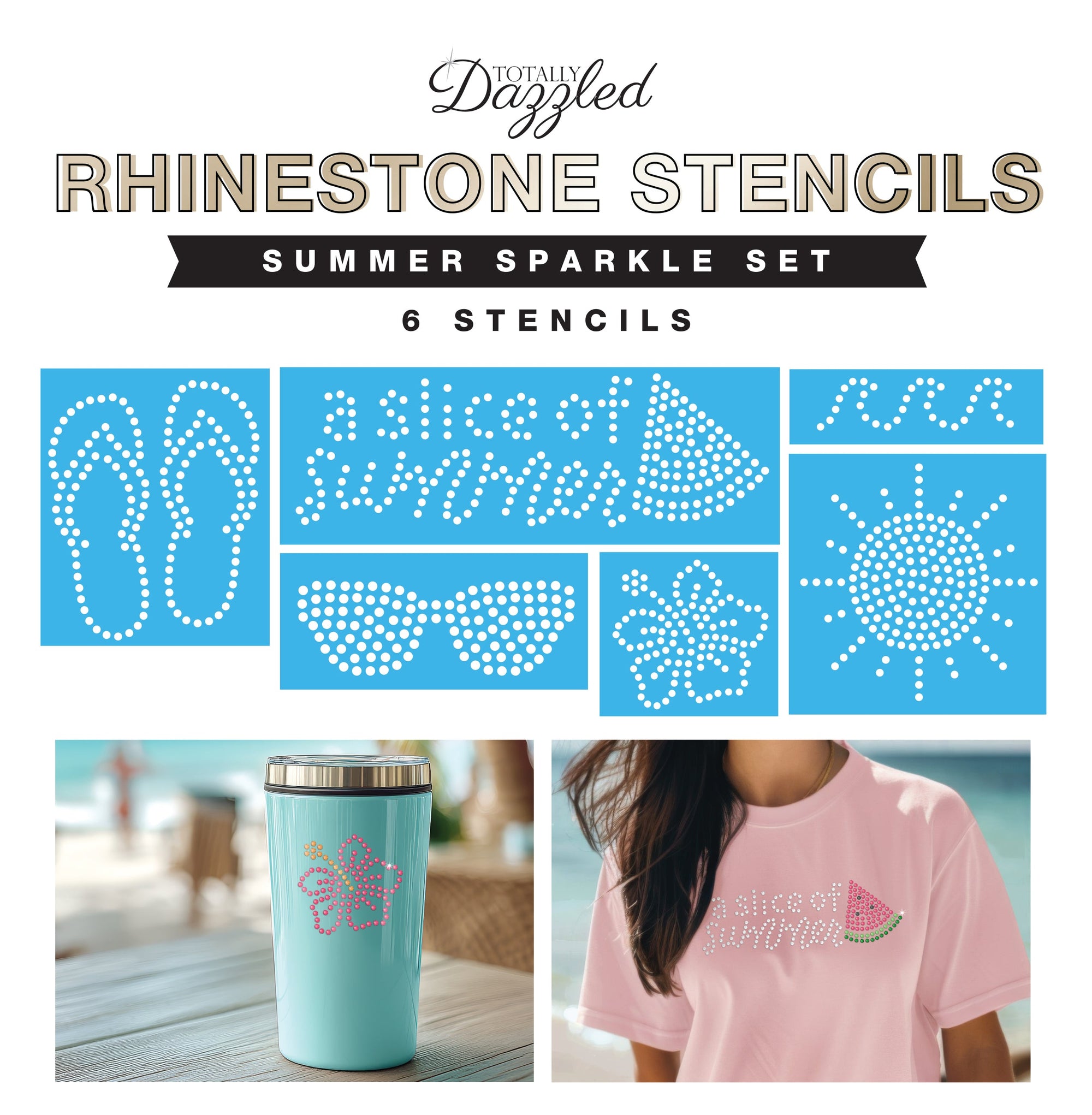 Summer Stencils |Set of 6