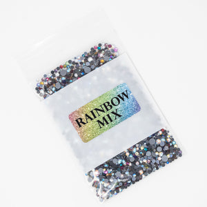 Rainbow Mix Hotfix Rhinestone Bulk Pack