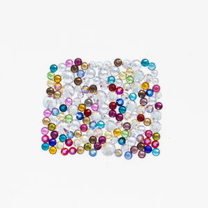 Rainbow Mix Hotfix Rhinestone Bulk Pack