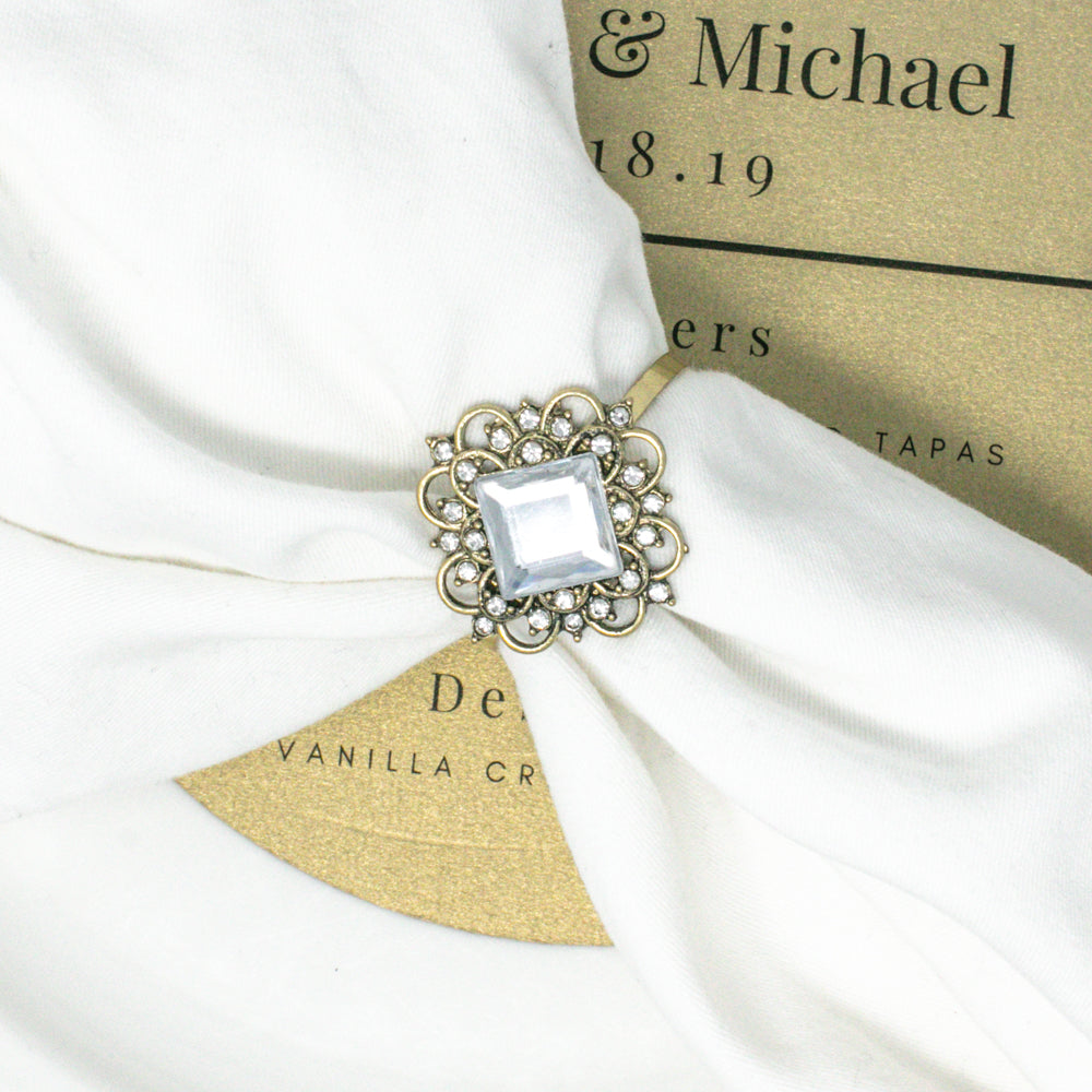 ANTIQUE BRONZE NAPKIN RING