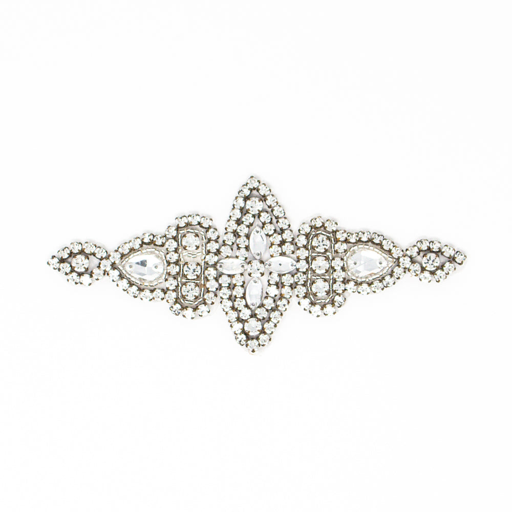 Rhinestone Appliques for Wedding and Crafts Antique Bronze Vintage Finish