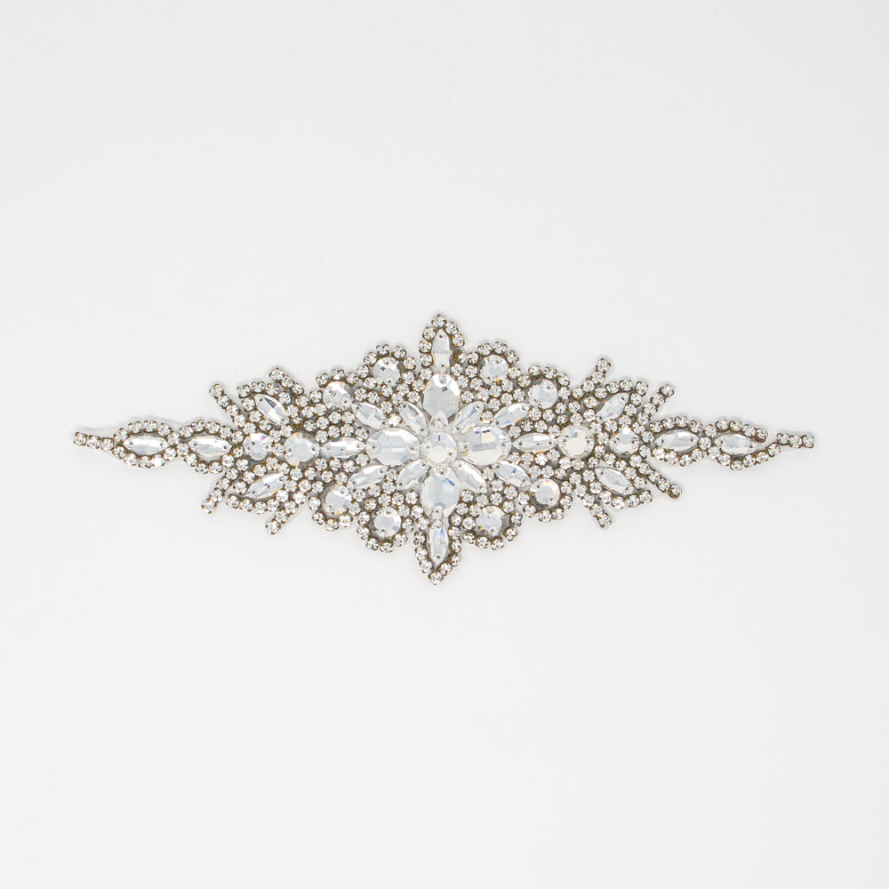 rhinesone applique for DIY weddings and bridal accessories and crafts