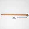 Rose Gold Rhinestone Applique | Farrah