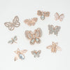 Rose Gold Butterflies and Friends Pack 2