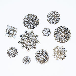 Bulk Antique Bronze Embellishments and Brooches