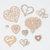 Rose Gold Hearts Pack