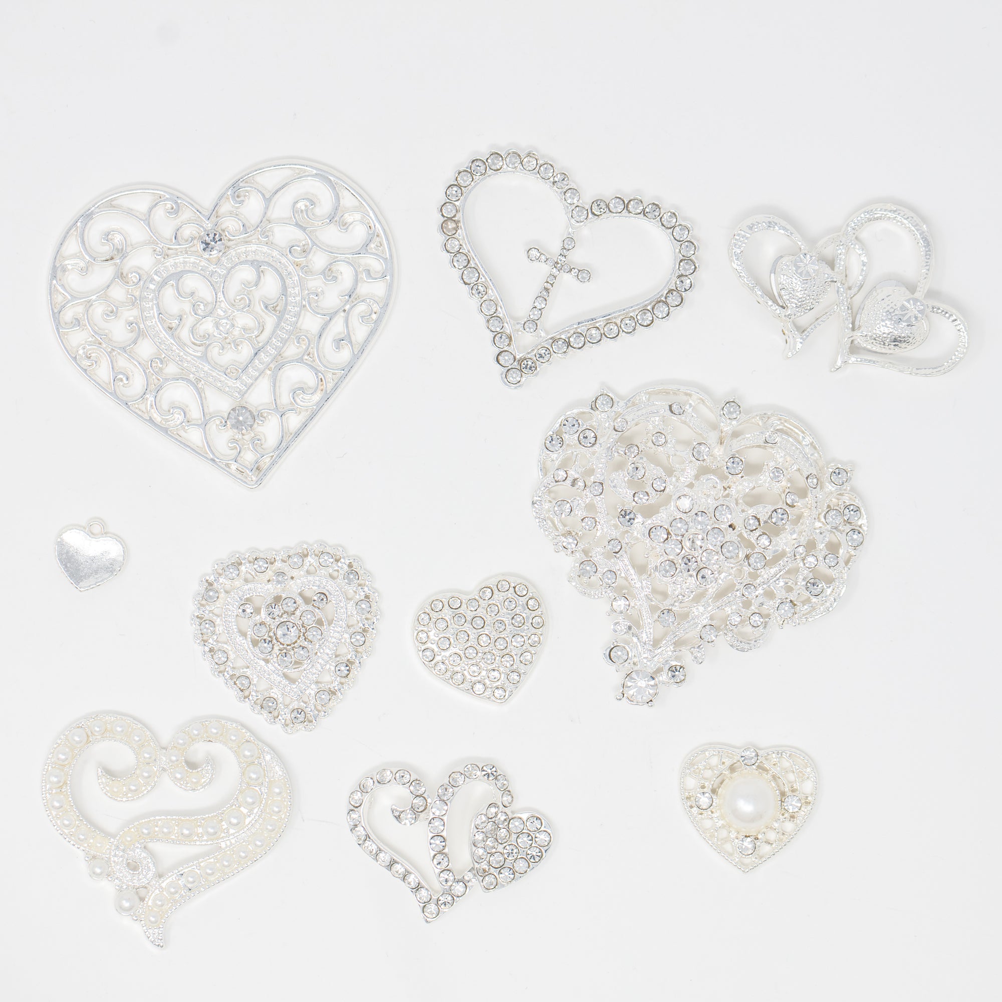 Silver Hearts Pack