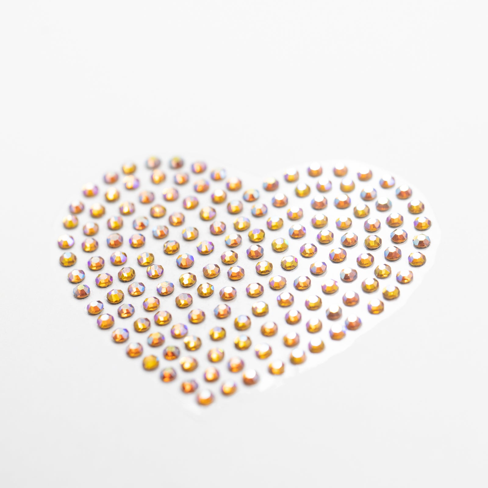 Orange Shimmer Hotfix Rhinestone Bulk Pack