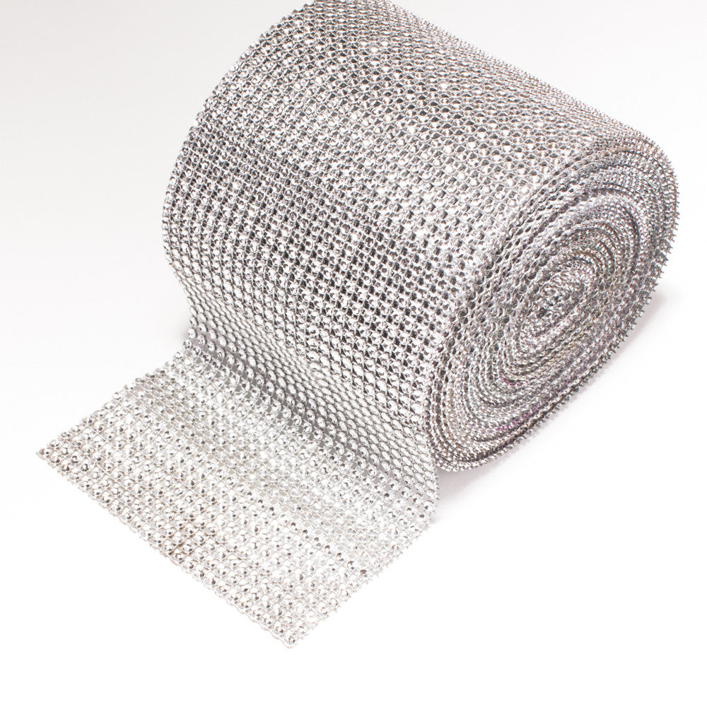 Rhinestone Mesh Ribbon Trim  Bling on a Roll - Totally Dazzled