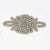 silver wholesale appliques and embellishments for dresses bridal dance costumes