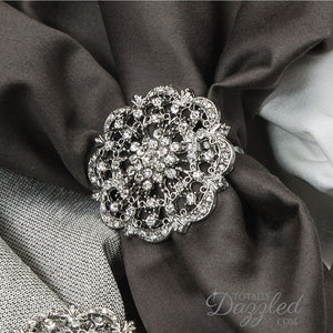 Diamante Napkin Ring Wedding
