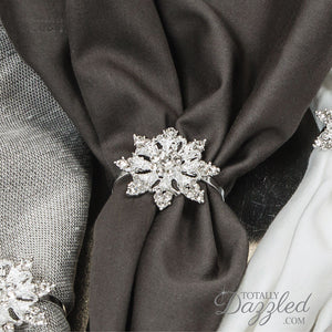 Snowflake Napkin Ring Bridal