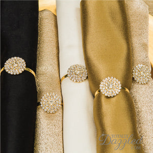 Gold Napkin Rings Bulk