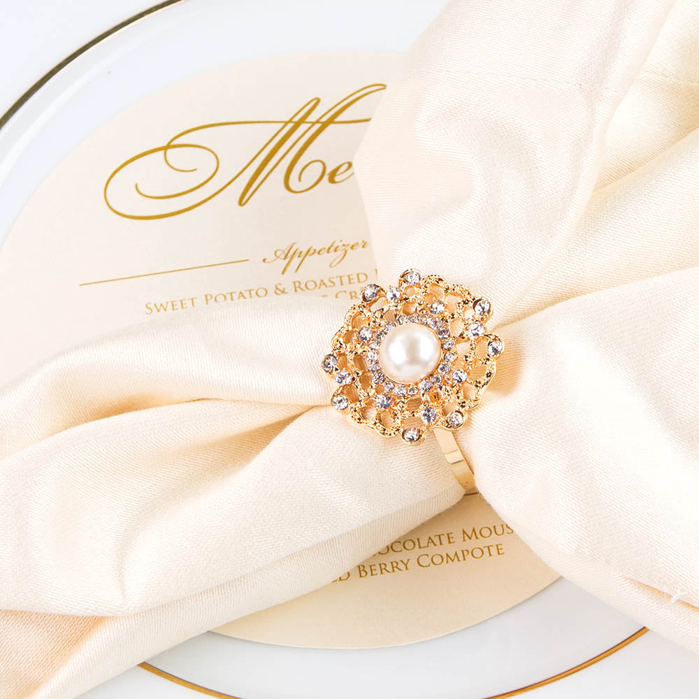 Flower Napkin Rings Wholesale
