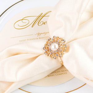 Flower Napkin Rings Wholesale