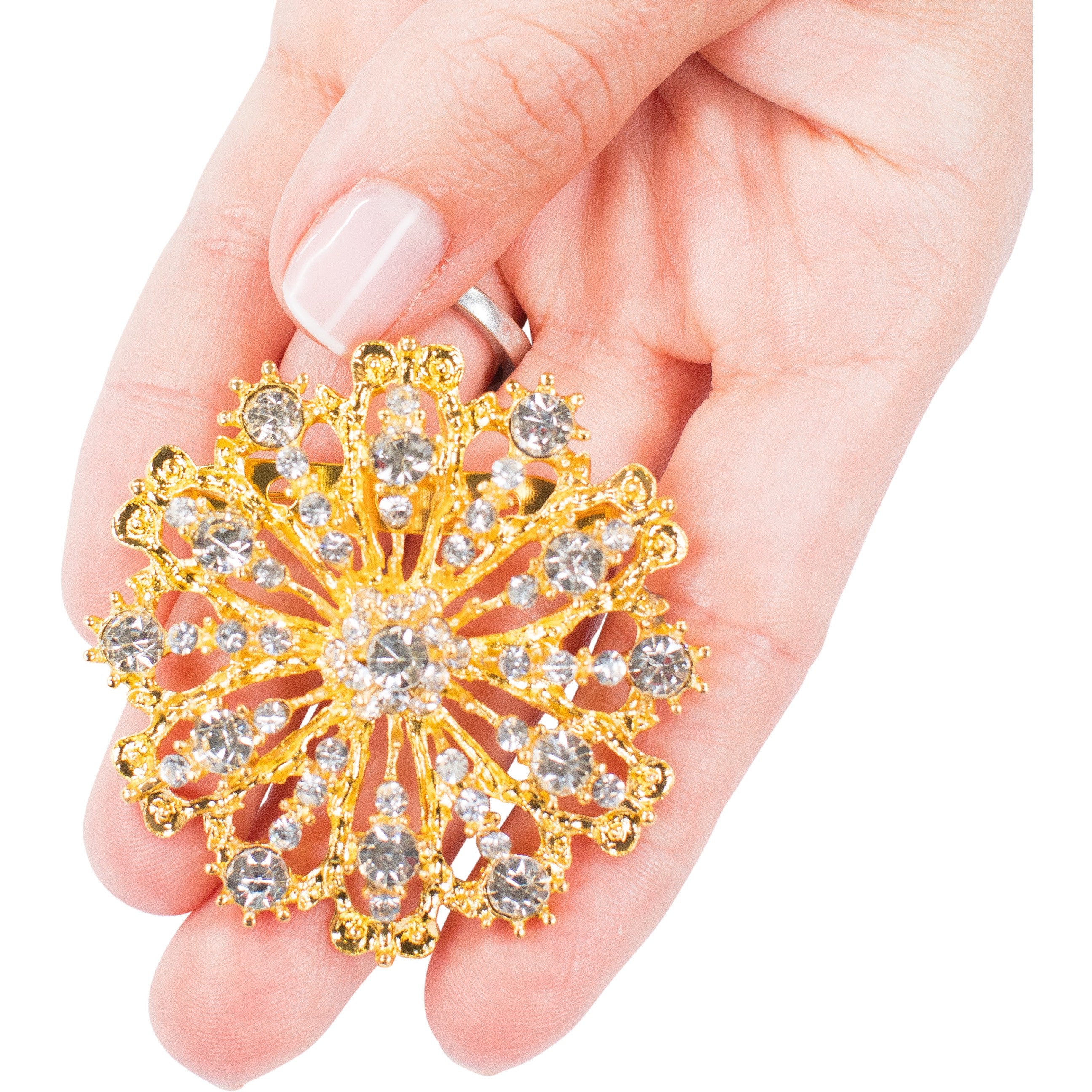 Totally Dazzled Crystal Brooches Wholesale Prices