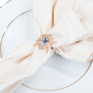 Gold Crystal Napkin Ring