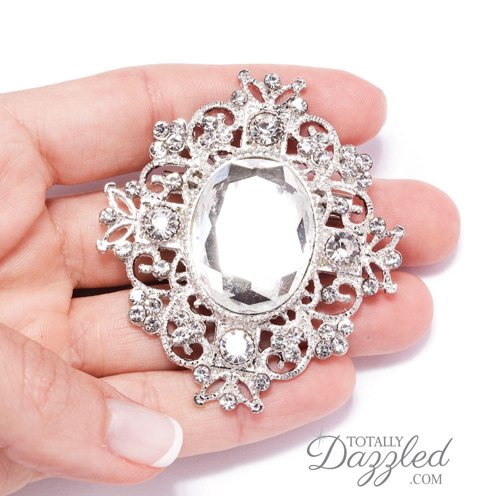 Totally Dazzled Crystal Brooches Wholesale Prices